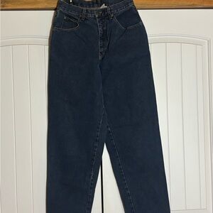 Calvin Klein High-Rise Dark Blue Women's Jeans